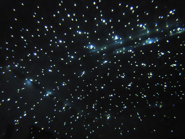 スカイスターライト 満点の星プラネタリウムの様な美しい光の演出 新しいエフェクトライト